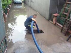 Після зливи у Нововолинську затопило подвір’я приватних будинків Після зливи у Нововолинську затопило подвір’я приватних будинків