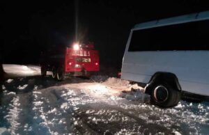 Біля села Бужанка маршрутка з пасажирами з’їхала у кювет: нововолинські рятувальники надали допомогу Біля села Бужанка маршрутка з пасажирами з’їхала у кювет: нововолинські рятувальники надали допомогу