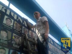 Бійці Цивільного Корпусу “Азов” м.Нововолинська поприбирали стелу Небесній сотні Бійці Цивільного Корпусу "Азов" м.Нововолинська поприбирали стелу Небесній сотні