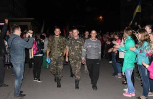 Визволених із полону бійців 51-ої зустріли у Володимирі (ВІДЕО) Визволених із полону бійців 51-ої зустріли у Володимирі (ВІДЕО)