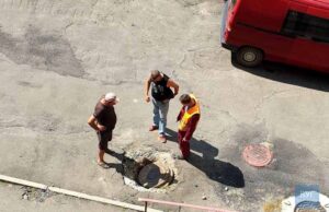 У Нововолинську відремонтують колодязь, у який напередодні провалилося авто У Нововолинську відремонтують колодязь