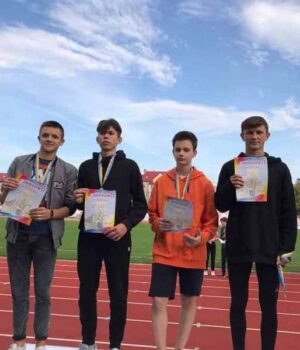 Збірна Нововолинська посіла третє місце у чемпіонаті Волині з легкої атлетики