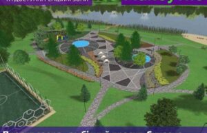 Сучасна, безпечна та доступна: розробили проєкт рекреаційної зони у Нововолинську Сучасна