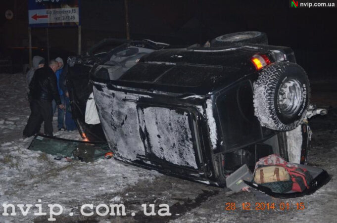 П’яний депутат, їдучи з полювання, потрапив у ДТП (ЕКСКЛЮЗИВНЕ ВІДЕО) П'яний депутат