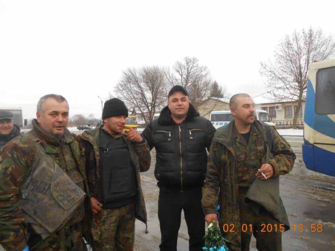 Нововолинські бійці з передової прибули на ротацію Нововолинські бійці з передової прибули на ротацію