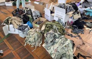 У Нововолинську розгорнули справжнє виробництво маскувальних сіток У Нововолинську розгорнули справжнє виробництво маскувальних сіток