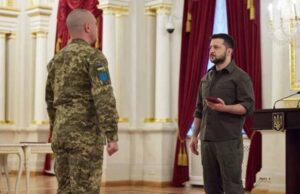 «Хрестом бойових заслуг» нагороджено командира 14-ї ОМБР «Хрестом бойових заслуг» нагороджено командира 14-ї ОМБР