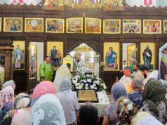 У храмі святих Кирила та Мефодія провів літургію єпископ Михаїл У храмі святих Кирила та Мефодія провів літургію єпископ Михаїл