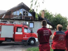 У Нововолинську горіло кафе «Околиця» У Нововолинську горіло кафе «Околиця»