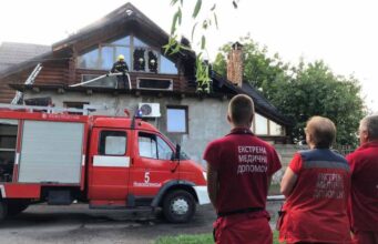 У Нововолинську горіло кафе «Околиця» У Нововолинську горіло кафе «Околиця»
