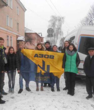 Цивільний Корпус "Азов" м.Нововолинська передали допомогу в будинок престарілих.