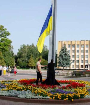 Український синьо-жовтий прапор сьогодні знають у всьому світі! З Днем прапора!
