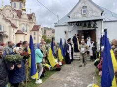 Громада провела в останню путь мужнього воїна, вірного сина України Ігоря Гаврилюка Громада провела в останню путь мужнього воїна