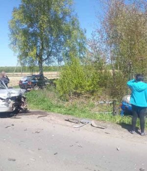 На трасі Нововолинськ-Іваничі ВАЗ зіткнувся із трактором Jinma JM-246E