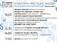 20 червня – Всесвітній день біженців: у Нововолинську проведуть культурно-мистецькі заходи 20-червня-–-Всесвітній-день-біженців:-у-Нововолинську-проведуть-культурно-мистецькі-заходи