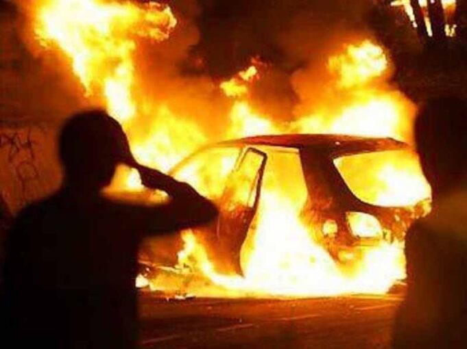У Нововолинську вночі згоріла автівка У Нововолинську вночі згоріла автівка