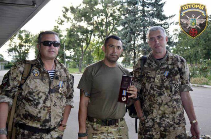 Бійця роти “Шторм” нагородили орденом «За мужність» ІІІ ступеня Бійця роти “Шторм” нагородили орденом «За мужність» ІІІ ступеня