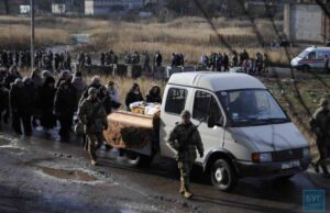 Нововолинці попрощалися з Героєм Петром Морозом Нововолинці попрощалися з Героєм Петром Морозом