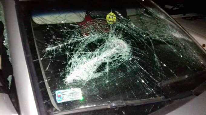 Невідомі потрощили авто активістки Невідомі потрощили авто активістки