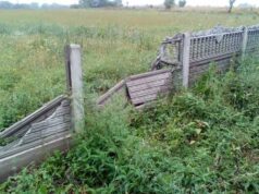 Нововолинець відновить огорожу кладовища, яку “зніс” автівкою Нововолинець відновить огорожу кладовища