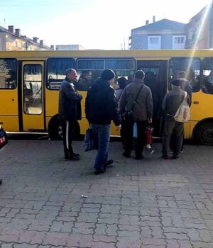 Поліція склала адмінпротокол на водія маршрутки