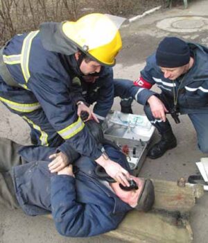 У Нововолинську рятувальники провели навчання на хлібозаводі