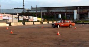 Сьогодні на «Кроно» тренувались львівські автогонщики. Вже завтра в Нововолинську другий етап Чемпіонату України з... Сьогодні на «Кроно» тренувались львівські автогонщики. Вже завтра в Нововолинську другий етап Чемпіонату України з автослалому