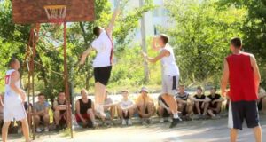 Змагання з стрітболу в Нововолинську Змагання з стрітболу в Нововолинську