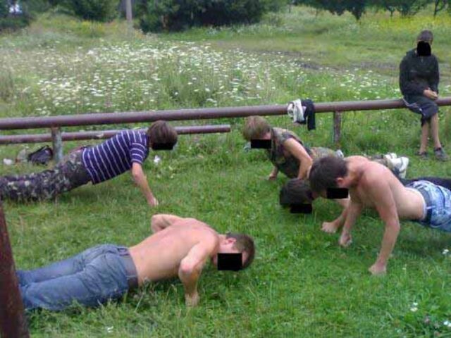 Останній липневий вишкіл. “Патріот України”. Останній липневий вишкіл. "Патріот України".