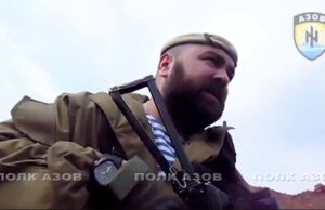 «Азов» дає відповідь терористам у Широкиному «Азов» дає відповідь терористам у Широкиному