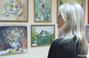 Нововолинські художники організували спільну виставку картин. ФОТО Нововолинські художники організували спільну виставку картин. ФОТО