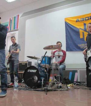 Цивільний Корпус "Азов" Нововолинськ провели арт-вечір.