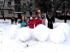 Снігові забави у Нововолинську Снігові забави у Нововолинську