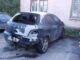 У центрі міста спалили автомобіль на польських номерах У центрі міста спалили автомобіль на польських номерах