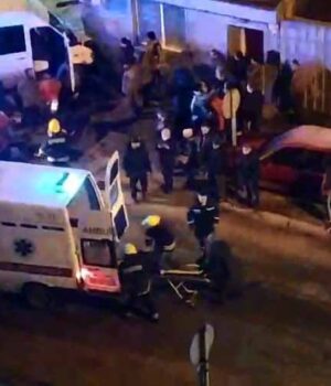 Бус Мерседес Спрінтер протаранив олійно-жировий комбінат