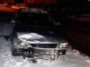 Поламані знаки та побиті авто, – ДТП на перехресті вулиць Грушевського та Небесної Сотні Поламані знаки та побиті авто