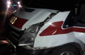 На перехресті Східної та Заводської позашляховик в’їхав у «швидку» та втік з місця ДТП На перехресті Східної та Заводської позашляховик в'їхав у «швидку» та втік з місця ДТП