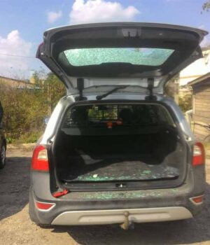 Від вибуху гранати постраждав автомобіль!