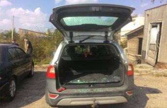 Від вибуху гранати постраждав автомобіль! Від вибуху гранати постраждав автомобіль!