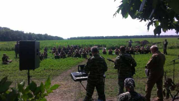 Волинський гурт «Табу» виступив під Донецьком Волинський гурт «Табу» виступив під Донецьком