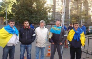 Шахтарі голодують у Києві: день четвертий Шахтарі голодують у Києві: день четвертий