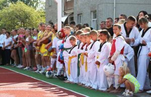 Урочисте відкриття спортивного комплексу НВК «Нововолинська спеціалізована школа I-III ступенів №1 колегіум» Урочисте відкриття спортивного комплексу НВК «Нововолинська спеціалізована школа I-III ступенів №1 колегіум»