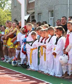 Урочисте відкриття спортивного комплексу НВК «Нововолинська спеціалізована школа I-III ступенів №1 колегіум»