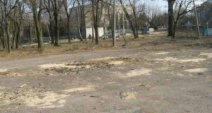 Торнадо над парком у Нововолинську Торнадо над парком у Нововолинську