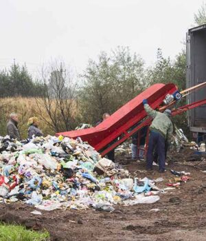 У Нововолинську запустили сміттєсортувальну лінію