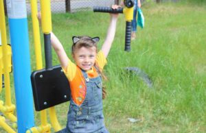 У Благодатному відкрили спортмайданчик з вуличними тренажерами У Благодатному відкрили спортмайданчик з вуличними тренажерами