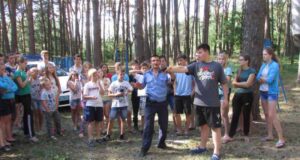 Міліціянти провели патріотичний захід у “Прикордоннику” Міліціянти провели патріотичний захід у "Прикордоннику"