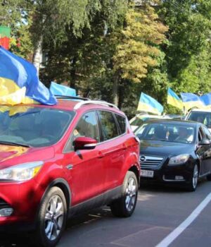 У Нововолинську відбувся святковий автопробіг «За майбутнє нашого міста». ФОТО