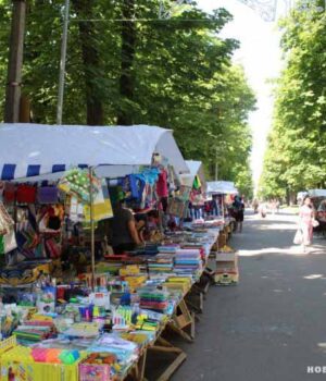 У Нововолинську запрацював шкільний ярмарок. ФОТО