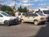 На перехресті Дружби та об’їзної Нововолинська потрійна ДТП! Є потерпілі! Другий етап Чемпіонату України з автослалому (фоторепортаж)